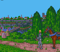 Joan of Arc in the SNES release of Mario's Time Machine