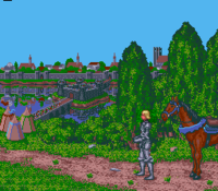 Joan of Arc in Mario's Time Machine (SNES)