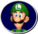 Luigi's mugshot from Mario Party 7