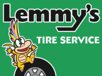 Lemmy's Tire Service sign from <small>DS</small> Wario Stadium.