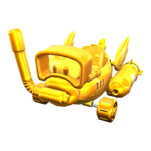 Gold Cheep Snorkel from Mario Kart Tour