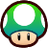 A 1-Up Mushroom in Mario & Luigi: Brothership