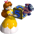 Princess Daisy and a Snifit