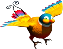 Artwork of Parry the Parallel Bird.