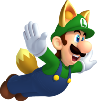 Raccoon Luigi - New Super Mario Bros 2.png