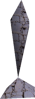 Model of a triangular column from Super Mario 64.