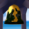 Screenshot of a bell from Super Mario Sunshine.