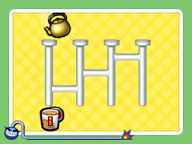 The microgame Noodle Cup in WarioWare Gold