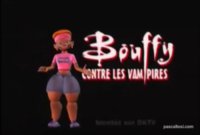 Title card of the DKTV skit Bouffy contre les vampires.
