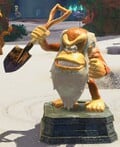 A Statue from Donkey Kong Bananza: DK Island & Emerald Rush