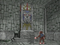 The inner sanctum of the Inka Dinka Doo's Temple in Vote of Kong-Fidence.