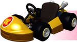 Donkey Kong's standard kart in Mario Kart Arcade GP 2