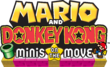 The logo for Mario and Donkey Kong: Minis on the Move