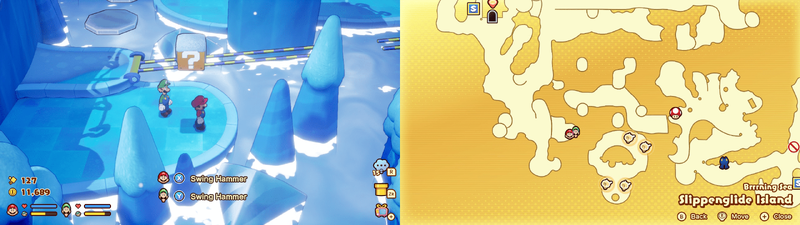 7th block in Slippenglide Island from Mario & Luigi: Brothership