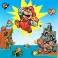 Inside front cover, based on the Super Mario Bros. Japanese box art