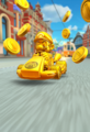 The tram in the Coin Rush icon for Amsterdam Drift