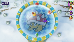 Ice-Rink Risk in Mario Party Superstars.