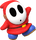 Artwork of a Shy Guy from Mario Party Superstars