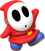 Artwork of a Shy Guy from Mario Party Superstars