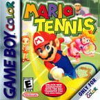 North American box art for Mario Tennis on Game Boy Color