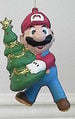 A Christmas Mario ornament