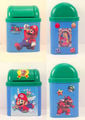Mini trash can of Mario