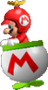 Propeller Mario in a Remote-Controlled Clown Car