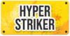 "HYPER STRIKER" inscription for the Mario Strikers: Battle League trophy in the Trophy Creator application