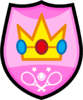Peach emblem sticker for the Mario Tennis Aces trophy in the Trophy Creator application