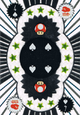 Four of Spades card in the Platinum Playing Cards: Official Club Nintendo Collection deck.