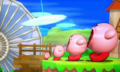 Use a Final Smash while playing as Kirby.