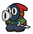 A Snifit in Paper Mario: The Origami King