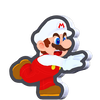 Fire Mario Standee from Super Mario Bros. Wonder