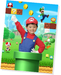 A design from Super Mario Satsuei.