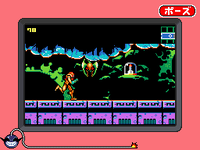 The Japanese version of the microgame, featuring the invalid color, as seen in both the Graphics menu (left) and in gameplay (right).