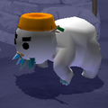 A Polar Bear after losing its club