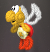 A Koopa Paratroopa in the Scrapbook Theater