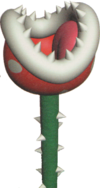 Artwork of a Piranha Plant from Yoshi's Story