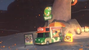 A Yoshi's location in Mario Kart World