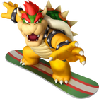 Bowser snowboarding