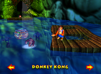 Tag Barrel storage, a glitch in Donkey Kong 64