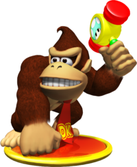 Artwork of Donkey Kong for Mario Party 4