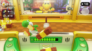 A vending machine minigame in Super Mario Party Jamboree