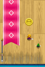 Duel mode for Dust Buddies in Mario Party DS