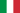 Flag of Italy. For release dates.