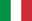 Flag of the Italian Republic since June 18, 1946. For Italian release dates.
