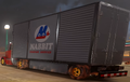 A Nabbit Courier Service truck