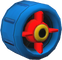 The ScrewNormal_Blue tires from Mario Kart Tour
