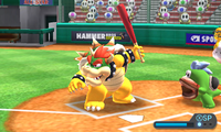 A screenshot from Mario Sports Superstars