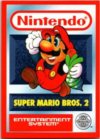 One of the Nintendo Collector Cards
